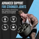 Animal Flex Powder - Joint Support Supplement for Pain Relief, Repair and Restore Muscles with Turmeric, Glucosamine, Chondroitin, MSM, Collagen and Boswellia, Great Tasting Orange Flavor, 30 Scoops 4