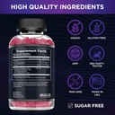 EFFECTIVE NUTRA Resveratrol Gummies 1500mg | Sugar-Free Supplement for Antioxidant Support, Immunity, Heart Health, and Brain Function | 45-Day Supply, Natural Berry Flavor, Made in USA (90 Count) 6