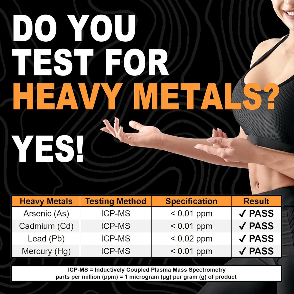 It's Just! - Creatine Monohydrate Powder, Pure Creatine Powder, Made in USA, 3rd Party Lab Tested, 5g Per Serving, Scoop Included, No Fillers, No Added Flavor (Unflavored, 200g / 40 Servings) 6