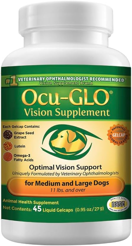 Ocu-GLO Vision Supplement for Medium to Large Dogs (45ct) 2