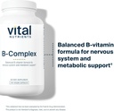 Vital Nutrients Vitamin B-Complex | Vegan High-Potency Methylated B Complex Vitamins | B Vitamins Support Energy Production, Metabolism, and Heart Health* | Gluten, Dairy, Soy Free | 240 Capsules 4