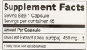 Seagate Products Olive Leaf Extract 450mg 45 Capsules 4