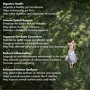 Probiotics & Prebiotics | 435 Billion CFU | Bio Cultures Complex | 120 Vegetarian Capsules for Women & Men - Lactobacillus Acidophilus, Bifidobacterium, Rhamnosus & Reuteri - Advanced Multi-Strain 3