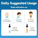 Nuvamin – Liquid Liposomal Zinc Drops for Toddlers, Kids, & Adults, 2Fl.Oz (60ml), 240 Daily Serving. Great Taste - All Natural - Vegan - Superior Absorption, Lemon Cream Flavor 3