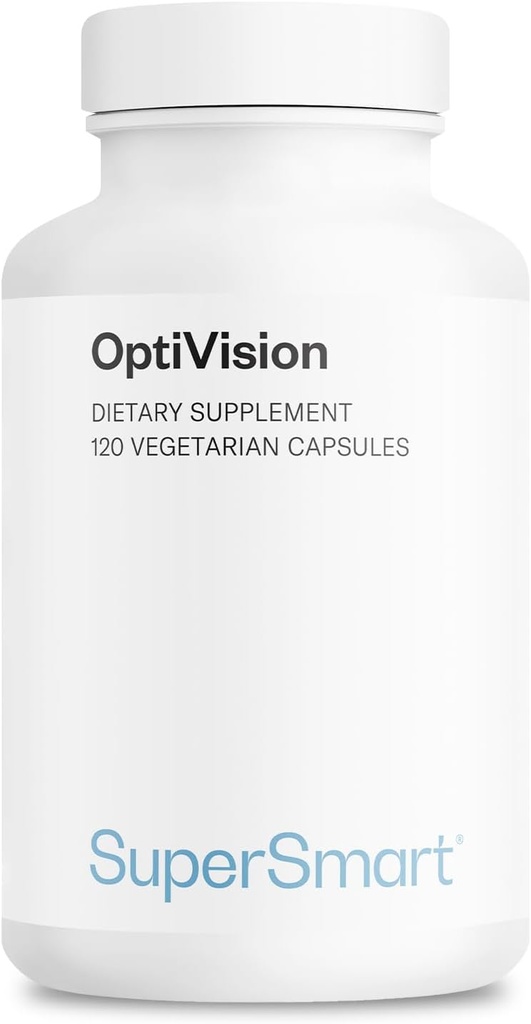 Supersmart - OptiVision (Advanced Formula) - with Bilberry Extract, Black Currant, Lutein, Zeaxanthin, Astaxanthin - Eyes Supplement | Non-GMO & Gluten Free - 120 Vegetarian Capsules 2