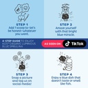 KOS Energizing Blue Spirulina Blend - USDA Certified Organic - B Vitamins, Ashwagandha, Ginseng, Adaptogens, Biotin - Vegan Pre Workout Powder - Caffeinated, Berry Flavored, 28 Servings 6