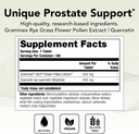 Theralogix Prostate PQ - Rye Grass Pollen Extract & Quercetin Supplement - 90-Day Supply - Antioxidant Support for Prostate & Pelvic Health & Urinary Tract Function* - NSF Certified - 180 Tablets 3