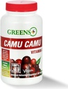Greens+ Advanced Multi Raw Superfood Powder Healthy Organic Blend, Non-GMO, Soy/Dairy/Gluten Free Camu Camu Vitamin C Supplement Pure Berry SuperFruit 400mg Vitamin C, 120 Veggie Capsules 4