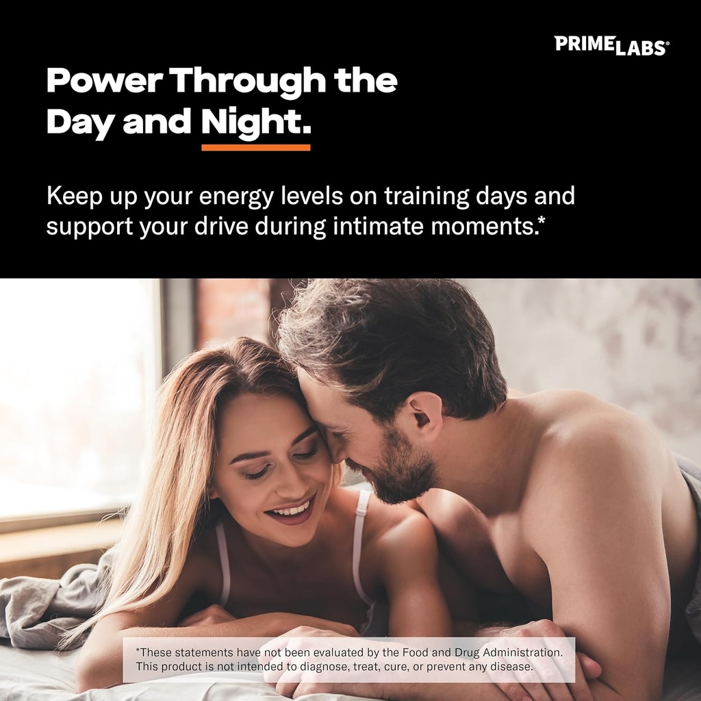 Prime Labs Organic Black Maca Root Capsules 1,200mg - Stamina, Drive, Energy, Vitality - Peruvian 20:1 Extract - for Men & Women - 60 Count 5