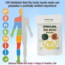 Spirulina Gummies Sea Moss Gummies - Superfood Supplement for Overall Wellness - Spirulina Sea Moss Gummy Bears Made with Blue-Green Spirulina Powder & Sea Moss Extract 6