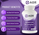 AOR Advanced B Complex, 90 CT 4