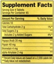 Spring Valley Spring - Valley Papaya Enzyme Complex Tablets - 180 Chewable Tablets Pack of 2 180 Count (Pack of 2) 5