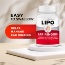 Lipo-Flavonoid Plus Tinnitus Relief - Doctor-Recommended for Ringing Ears - Clinically-Proven Lemon Bioflavonoid Complex with Vitamins C, B1, B2, B6, B12, & Calcium - 500 Caplets 5