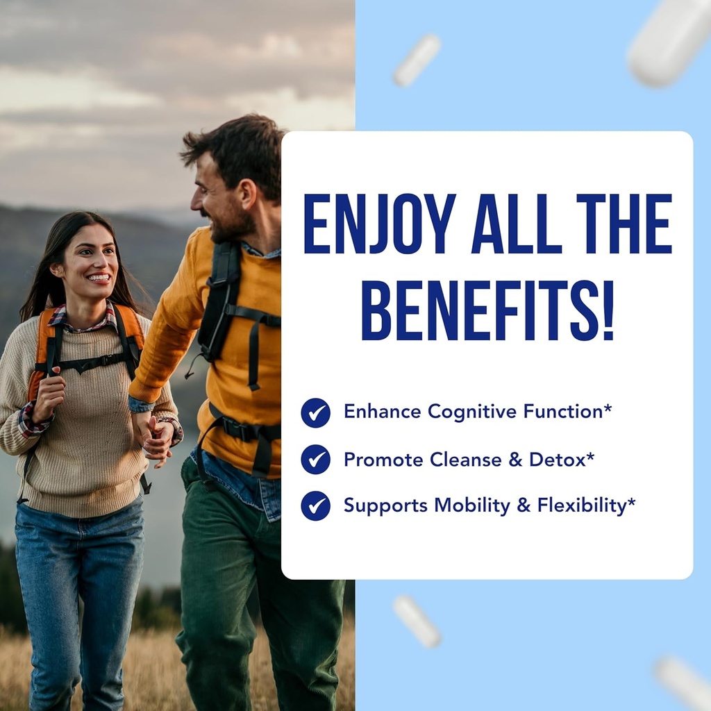 SAM-E Supplement 400mg | Easy Absorption S-Adenosyl-L-Methionine SAM-e 400mg for Bone and Mood Support Supplement | Made in The USA Non-GMO and Gluten Free (90 Day Supply) 6