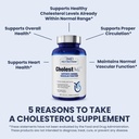 1MD Nutrition CholestMD with Olive Leaf Extract, Bergavit, Niacin, Garlic | 60 Capsules 4