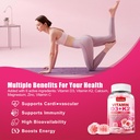 Vitamin D3 K2 Supplement for Adults - Vitamin D3 5000 IU + K2 200 mcg - Vit D3 K2 Gummies with Calcium 600mg Magnesium Zinc & Vitamin C for Women Men - Supports B0ne, Muscle Immune - 120 Count 6