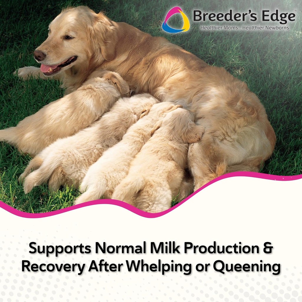 Breeder's Edge Oxy Momma Soft Chews, Postnatal Vitamin Supplement for Lactating Dogs and Cats, Supports Recovery, Hormones, and Next Pregnancy - for Small Dogs & Cats, 40ct Soft Chews 6