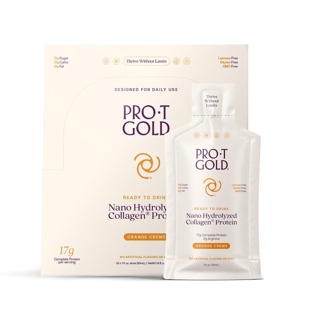 ProT GOLD Berry Sugar Free Liquid Protein Shot - 16oz Anti Aging. Proven to Boost Immunity. Formula Trusted by 4,000+ Medical Facilities for Complete Protein Nutrition and Proven 2X Faster Healing 6