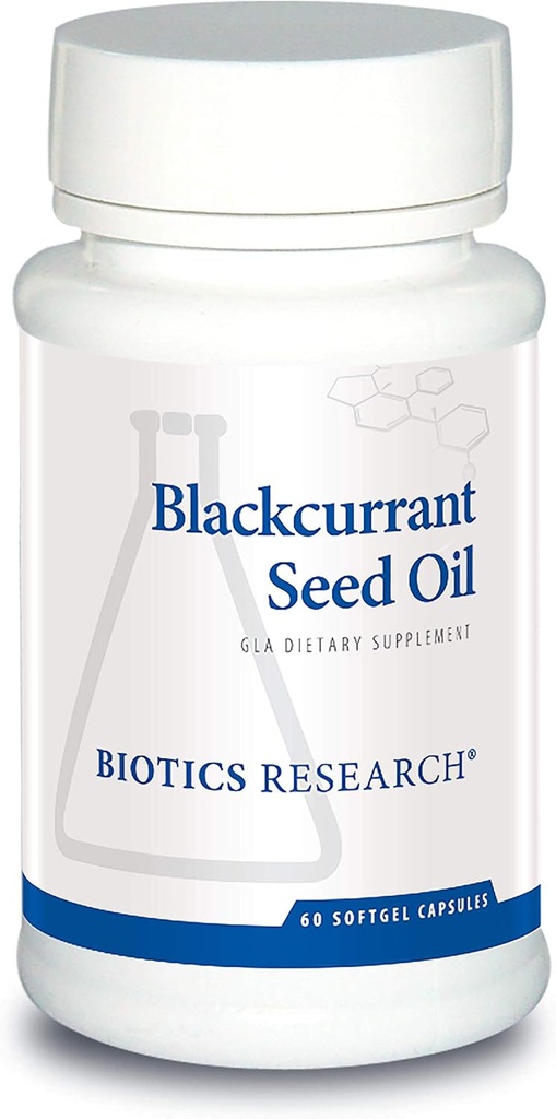 Biotics Research Blackcurrant Seed Oil 535 mg Natural Source of Gamma Linolenic Acid GLA 80 mg softgels, Supports Cardiovascular Health, Normal Tissue Repair, Immune System, Women’s Health 60 Capsules 2