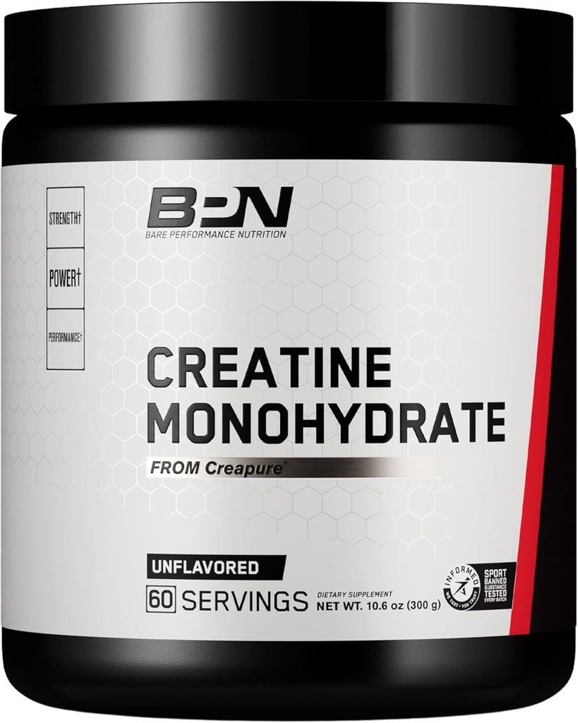 BARE PERFORMANCE NUTRITION BPN Whey Cinnamon Roll Protein + Creatine Bundle 6