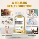 Soursop Graviola Gummies - Organic Soursop Leaves & Fruit Extract - Digestive Aid, Immune Support & Antioxidant Properties - Non-GMO, 60 Gummies 4