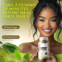 Soursop Graviola Gummies - Organic Soursop Leaves & Fruit Extract - Digestive Aid, Immune Support & Antioxidant Properties - Non-GMO, 60 Gummies 6