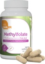 Zahler Methylfolate - Supports Healthy Fetal Development and Genetic Health - Methylated Folic Acid from 1000 mcg DFE L-Methylfolate - Kosher Non GMO Methyl Folate Supplement for Women (60 Capsules) 2