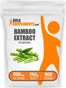 BulkSupplements.com Bamboo Extract Powder - Silica Supplements, Bamboo Powder - Herbal Supplement, Gluten Free, 500mg per Serving, 250g (8.8 oz) (Pack of 1) 2