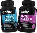 Colon Cleanser Detox & Liver Cleanse - 15 Day Colon Cleanse Pills Probiotic & Liver Detox Support Supplement Milk Thistle Dandelion - Bowel Movement Supplements for Intestinal Stomach Bloating Gut 2