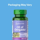 Puritan's Pride Oil of Oregano 150mg, Traditional Herbal Immune Support, 180 Rapid Release Softgels, Pack of 2 3