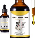 Natural Yeast Infection Treatment for Dogs, Dog Ear Infection Treatment, Dog Allergy Relief, Helps to Support Itch Relief, Inflammation Relief & More, Ear Infection Treatment for Dogs - 2 fl oz 2