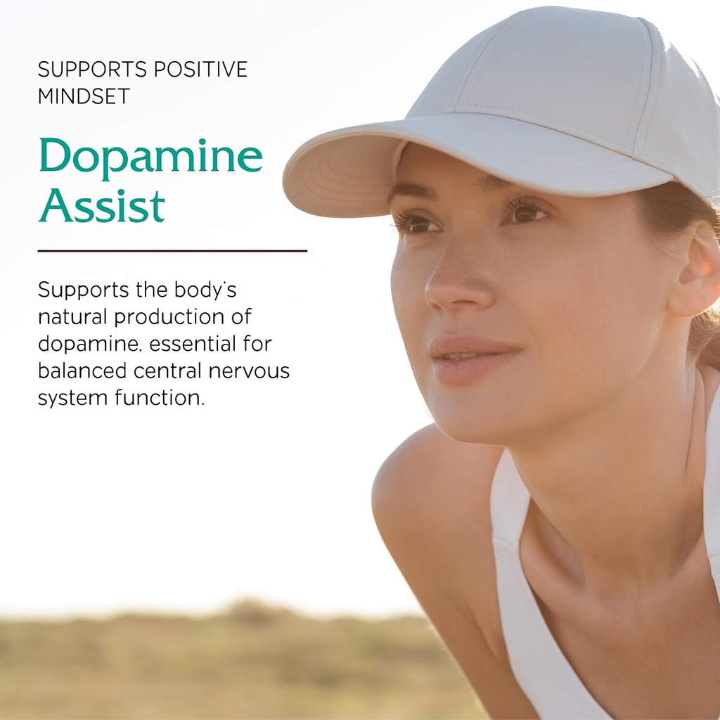 Vitanica Dopamine Assist, Dr Formulated Dopamine Supplement, L-Tyrosine, Mucuna Pruriens Neurotransmitter Mood Support, Vitamin B6, Folate, Green Tea Extract Quercetin Vegan, 60 Capsules 4