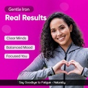 Losoki Iron Bisglycinate 20 mg with Vitamin C, B12 American Ginseng & Probiotics, Gentle on The Stomach， Supports Energy & Iron Deficiency - Non GMO, 60 Tablets 5