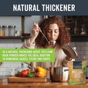 Viva Naturals Organic Psyllium Husk Powder, 24 oz - Finely Ground, Unflavored Plant Based Superfood - Good Source of Fiber for Gluten-Free Baking, Juices & Smoothies - Certified Vegan, Keto and Paleo 5