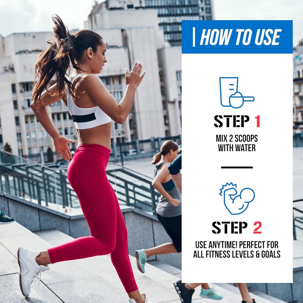 EVL BCAAs Amino Acids Powder - BCAA Energy Pre Workout Powder for Muscle Recovery Lean Growth and Endurance - Rehydrating Post Workout Recovery Drink with Natural Caffeine - Rocket Pop 4