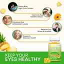 Lutein 20 mg with Zeaxanthin Gummies, Lutein and Zeaxanthin Supplements with Eye Vitamins C, E, Bilberry for Eye Health - 120Cts 4