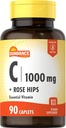 Sundance Vitamin C 1000mg with Rose HIPS | 90 Vegetarian Caplets | Essential Vitamin | Vegetarian, Non-GMO, and Gluten Free Supplement 2