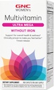 GNC Women's Multivitamin Ultra Mega Without Iron, Daily Vitamin Supplement, Supports Immune, Brain, Hair, Skin & Nails, 180 Caplets 2