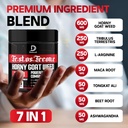 7 in-1 Ultra Test Support with Tribulus Terrestris Horny Goat Weed L-Arginine Maca Root Tongkat Ali Beet Root - Energy Workout Muscle Strength Support 120 Capsules 4