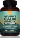 Natural Rhythm Digestive Calm Probiotic (Plus L-Glutamine) 25 Billion CFU and 13 Strains. - Natural Support for Better Digestion - for Bloating & Constipation + Gas Relief & Leaky Gut - 60 Capsules. 2
