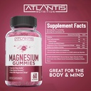 Atlantis Nutrition 60 Tart Cherry Gummies + 60 Magnesium Citrate Gummies 5