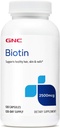 GNC Biotin 2500mcg Supplement, Supports Healthy Hair, Skin and Nails, 120 Servings 2