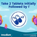 Imodium A-D Diarrhea Relief Caplets with Loperamide HCl, Anti-Diarrheal Medicine to Help Control Symptoms of Diarrhea Due to Acute, Traveler's Diarrhea, HSA/FSA Eligible, 24 ct 6