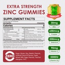 Sugar Free Zinc Gummies 2 Pack + Mens Multivitamins Gummies 1 Pack 3