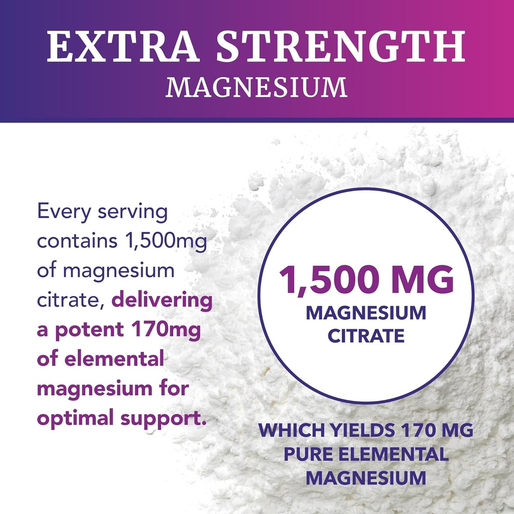 Magnesium Citrate Gummies | Extra Strength for Calm, Relaxation & Digestion | High Absorption Magnesium Gummies for Adults | Vegan, Non-GMO | Raspberry Flavor Mag Gummy | 60 Ct, 1 Month Supply 3