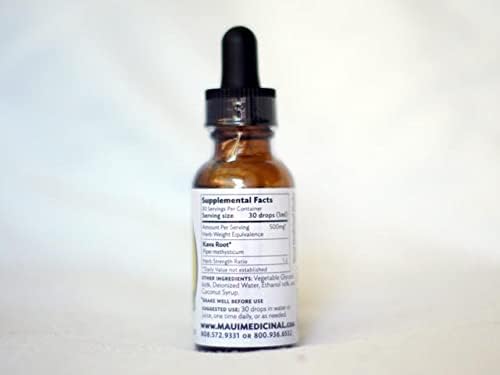 Kava Root Extract 1oz Coconut Flavored 3