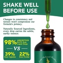 Mullein Drops for Lungs 4 Fl Oz - Mullein Leaf Extract for Lungs with Chlorophyll - Natural Herbal Supplement for Lung Cleanse, Respiratory Support, Boosts Immunity, Digestive Wellness 6