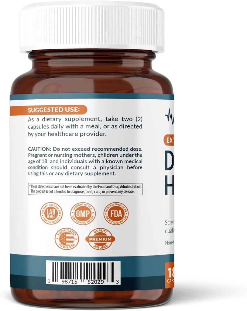 Hesperidin Plus 1000mg Per Serving (180 Vegetarian Capsules) - 90 Days Supply 4