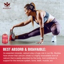 Calcium Citrate 1200mg Gummies with Vitamin D3, K2 - Chewable Calcium Magnesium Zinc d3 Supplement with Sea Moss Extract for Bone, Teeth, Immune Support for Women & Men, Peach Flavor-60 Gummies(2Pack) 6