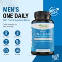 Pure By Nature One-Daily Multivitamin for Men, Immune Support Supplement with Non-GMO Ingredient, Vitamin & Minerals for Energy, 60 Veggie Capsules 3